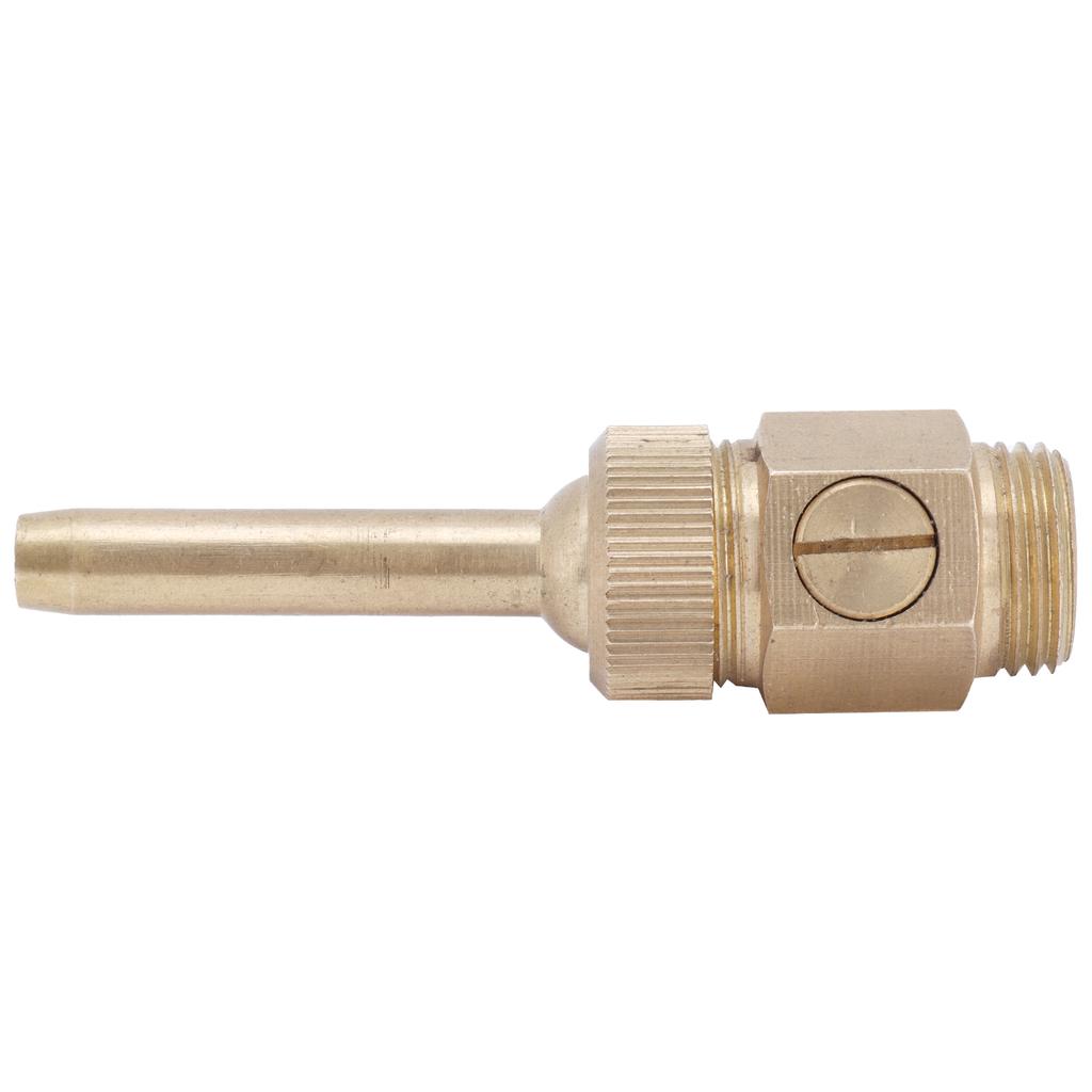 Male Thread Brass Fountain Nozzle Adjustable Direction Jet Water Spray Head with Valve