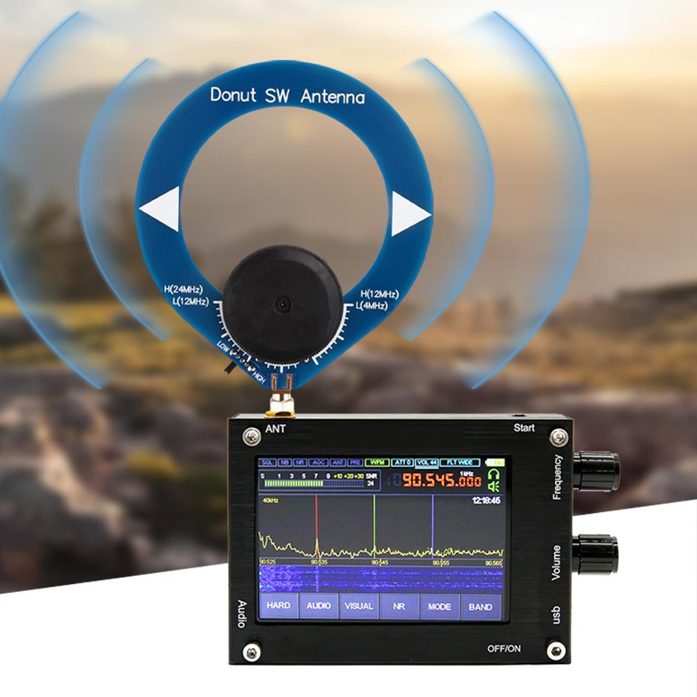 Mini circular antenna module, donut SW shortwave antenna, AM medium wave antenna, broadband receiving antenna
