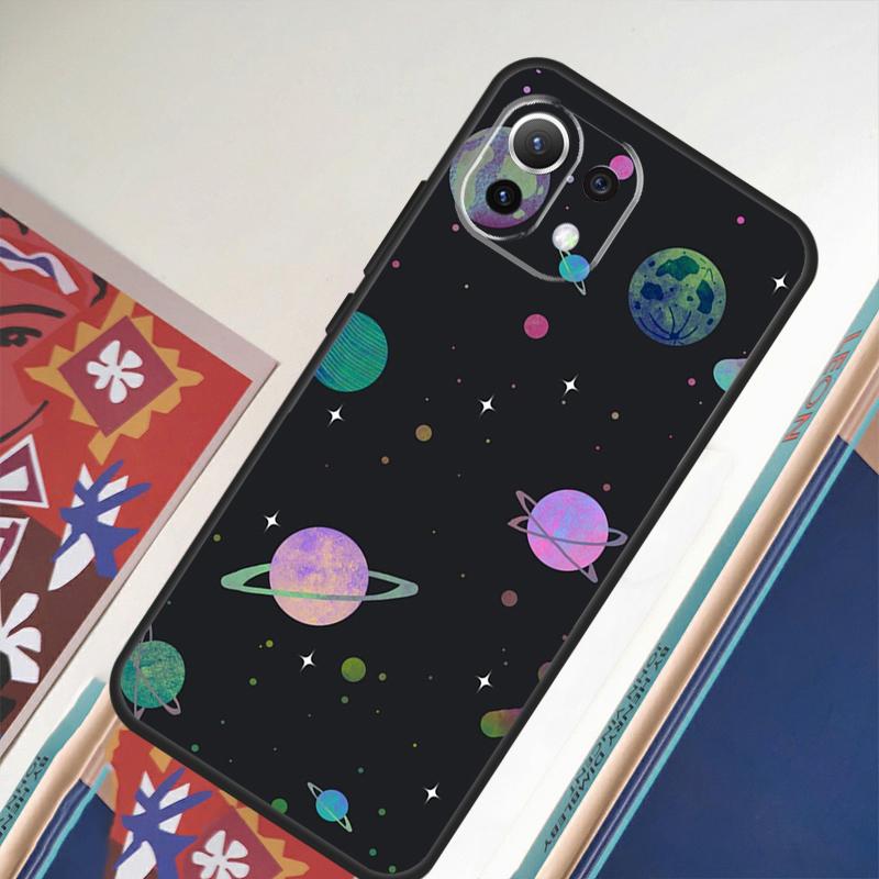 Outer Space Planet Stars Moon For Xiaomi 17 Pro Max 13T 14T 15T 14 15 Ultra Case For POCO X7 Pro X5 X6 F5 F6 F7 F8 Ultra