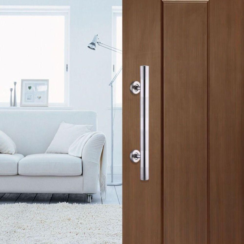 Brushed Surface Door Knob Stainless Steel Wooden Door Handle Cabinet Closet Handle  Wooden Door
