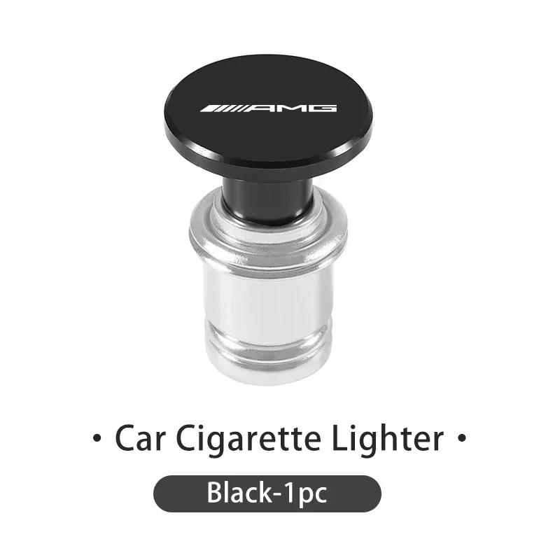 Car Cigarette Lighter Plug No Smoking Fire Missile Button Cap For Mercedes Benz AMG W202 W212 W213 W220 W221 W222 C180 C200 C260 PV1