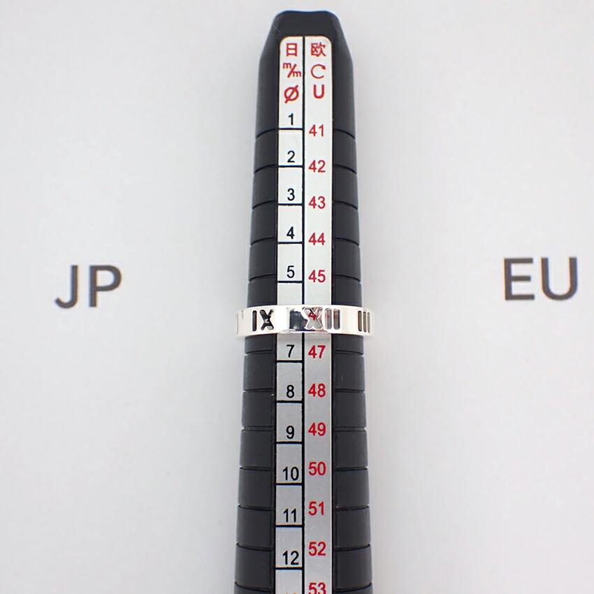 [Used] TIFFANY 925 Open Atlas Narrow Ring Size 6/6/g530-69