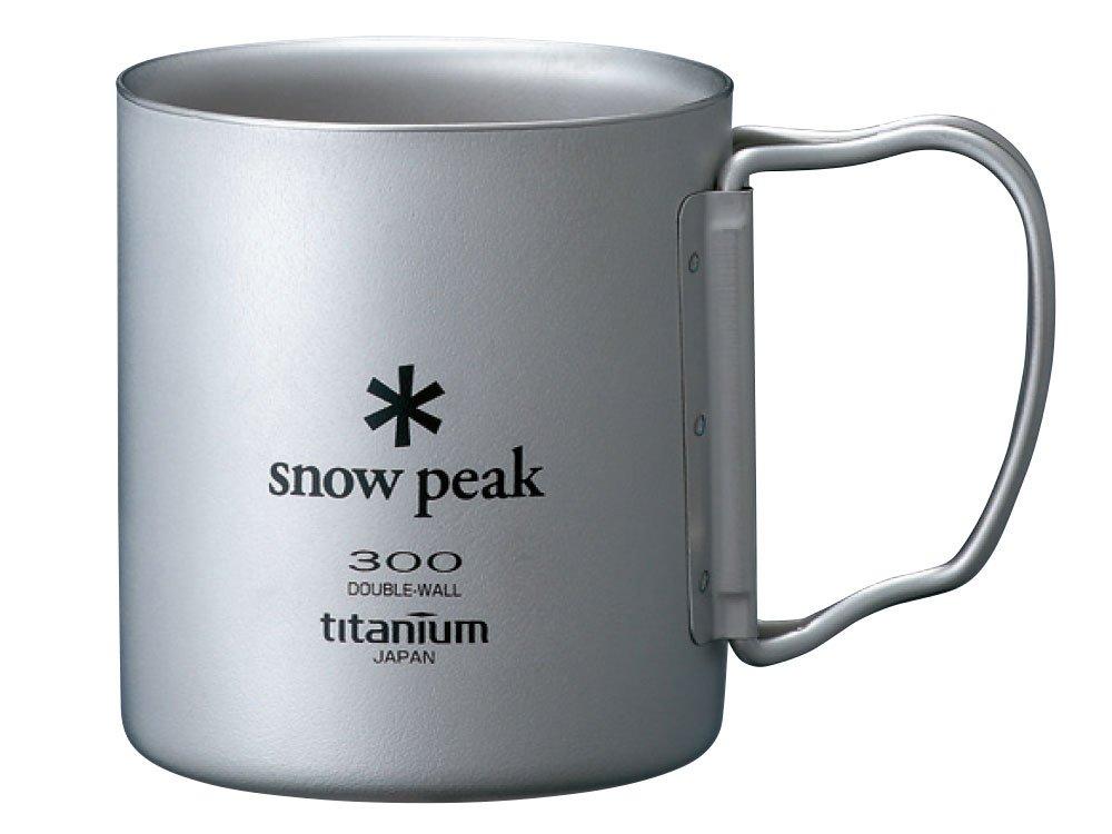 

Кружка Snow Peak Titanium Double Mug 300 [Вместимость 300 мл] Складная ручка MG-052FHR