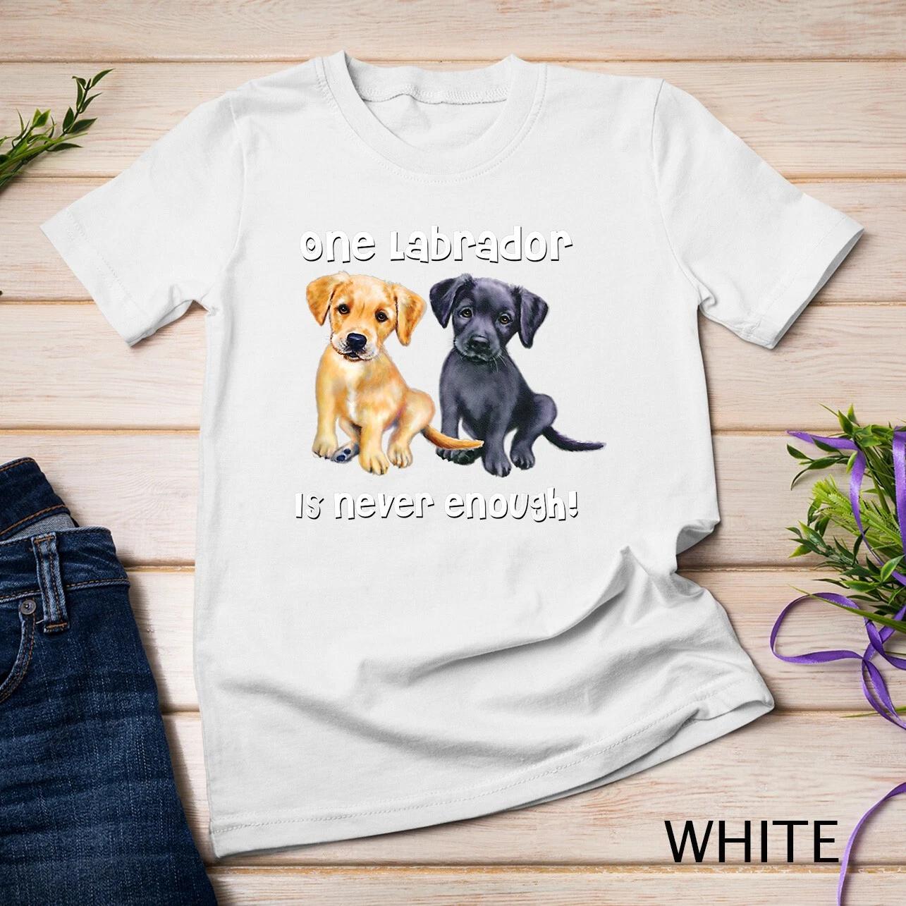 Labrador Pet Dog Funny T Shirt Gift black golden yellow lab Unisex T-shirt 3XL