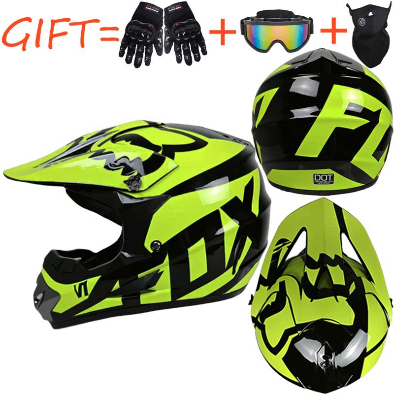 Unisex Four-Season Helmet Set: Off-Road Karting, Beach Car, Mountain Biking, Downhill
