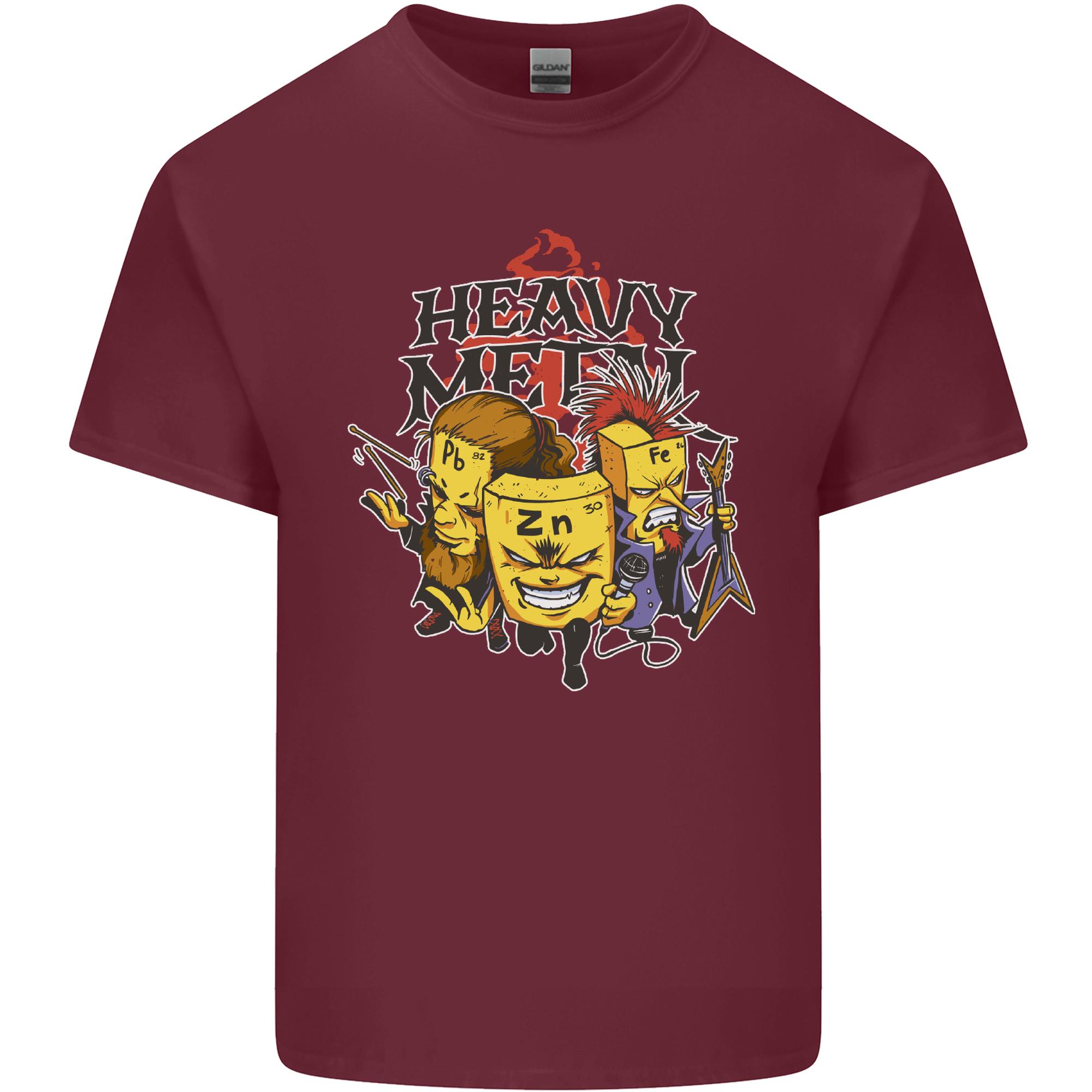 Heavy Metal Chemistry Periodic Table Unisexs Light Cotton TShirt S