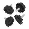 356A0014 Lock Knob Set of 4 for Bakflip MX4 G2 Truck Bed Cover Replacement Parts Enhances Security and Functionality
