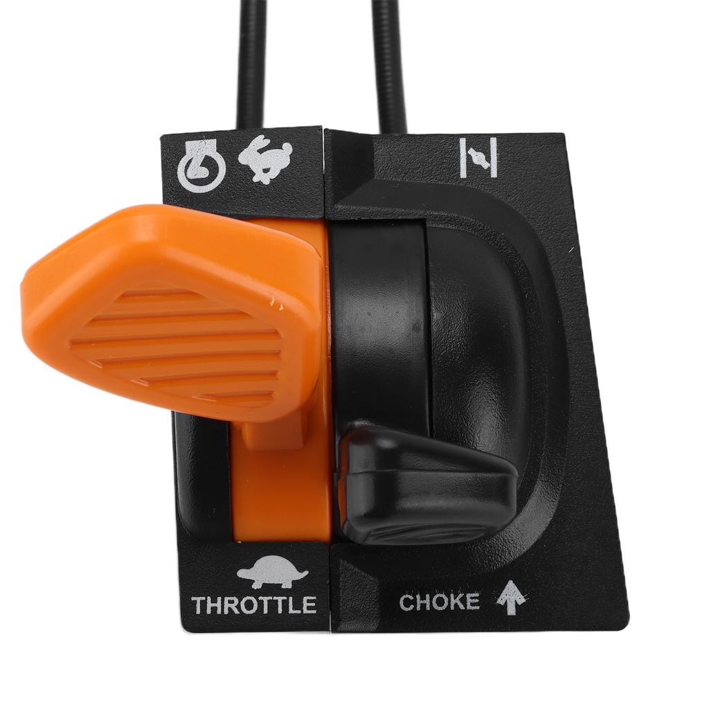 Throttle Choke Cable Assembly Dual Control Handles Universal Replacement for John Deere GY20948