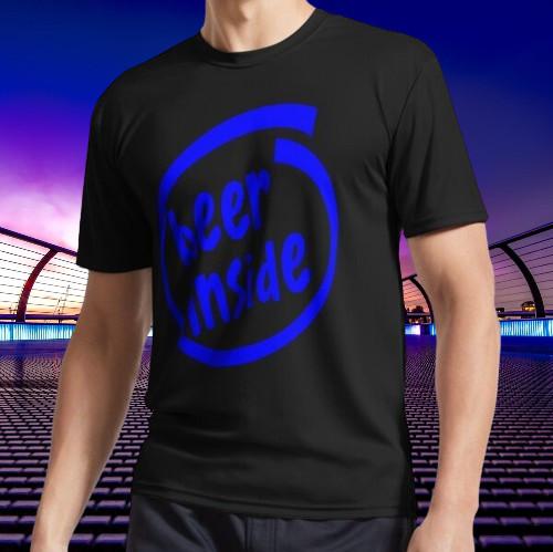 Beer Inside Logo T-Shirt Unisex Size S-5XL M