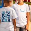 Retro nella Mia Era del Fratello Maggiore T-shirt per Bambini Magliette Fratello Promosso a Fratello Maggiore Divertenti Magliette a Maniche Corte per Bambini Piccoli Outfit