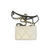 Chanel 19BagWOC Sheepskin Chain Bag, Shoulder Bag, Crossbody Bag Women's White AP3267-B04852-10601