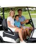 Universal Golf Cart Seat Cover Compatible With Most 2 Seater Carts Having Accurate Armrest Openings For Easy Installation