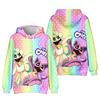 NEW ARRIVALS Fashion for Fans of Smiling Critters Printed Hoodies Sweatshirt Outdoor Sport Cosplay Pullovers Hoodie Cosplay Costume