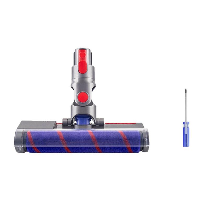 

Мягкая роликовая насадка-щетка для беспроводных пылесосов Dyson V10 Digital Slim/SV18/V12 Slim, детали для паркета CHINA