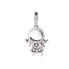Cute Little Boy Little Girl Charm Beads Dangle Original Fit Copper Bracelet Necklace Beads For Diy Jewelry Women Gift