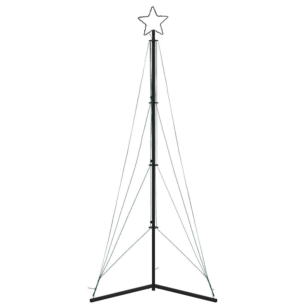 LED Christmas Tree 483 Cold White LEDs 240 cm