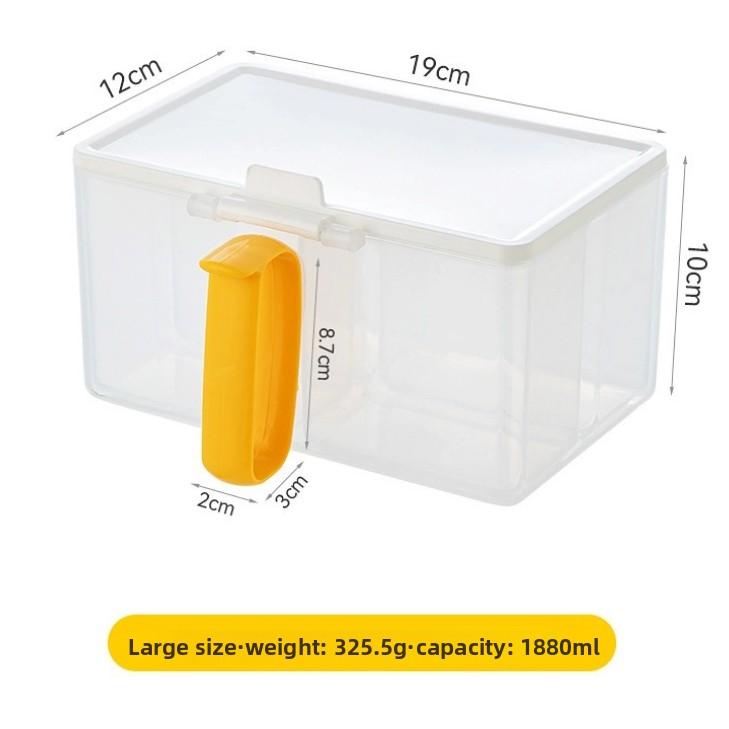 Large Capacity Storage Box Plastic Storage Bins New Laundry Pods Container  Scent Beads Organizer