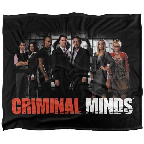 Criminal Minds The Brain Trust Silky Supersoft Blanket
