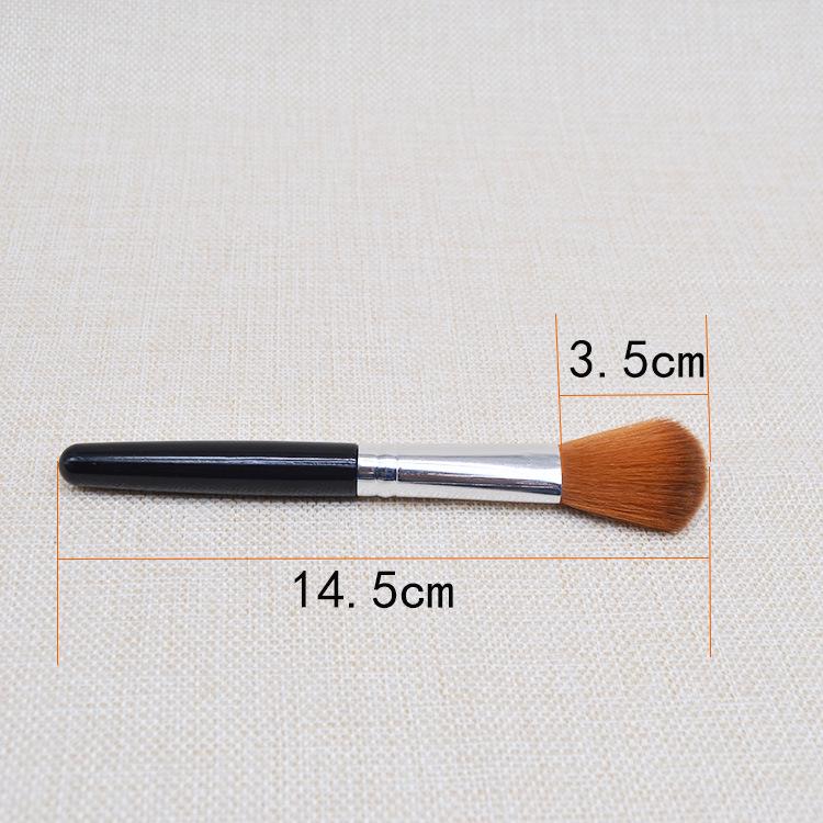 

Marble Pattern Blush & Highlighter Brush - Angled Contour Makeup Tool