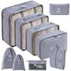 8-Piece Travel Clothing Storage Bag Set