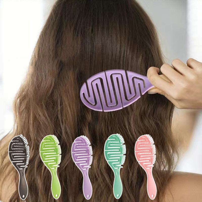 Scalp Massage Hollow Out Air Cushion Styling Comb Women Hair Scalp Massage Brush Hollowing Out Home Salon DIY Combs Hairdressing