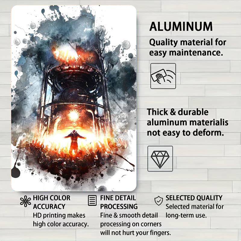 Frostpunk Metallskyltar Fantasy Poster Vintage Heminredningsartiklar Anpassad Plåtskylt för Väggkonstdekoration Gamer Rumsdekoration