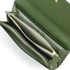 Motomachi Dog Long Wallet PH0802 Khaki 33334 [Kitamura] (Shiba Inu) [Green]