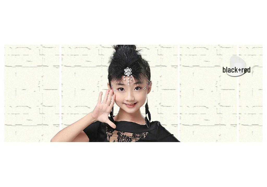 Children's Summer Tassel Latin Dance Costumes – Girls' Practice Skirts & Training Sets