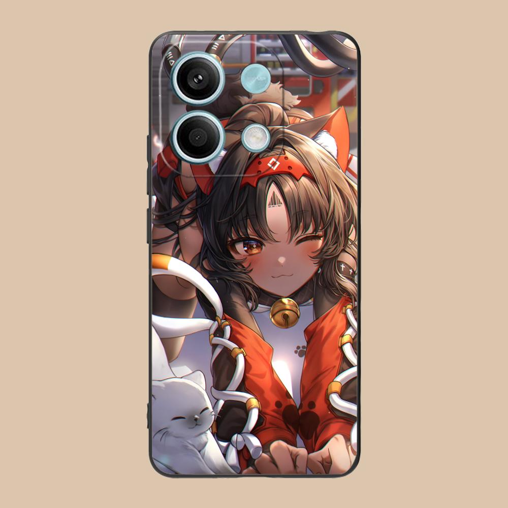 

Zenless Zone Zero Nekomiya Phone Case for POCO F7 F6 F5 F4 F3 F2 Pro GT C75 C71 C65 C61 C40 Pro Ultra Colorful Printing Cover Poco C65