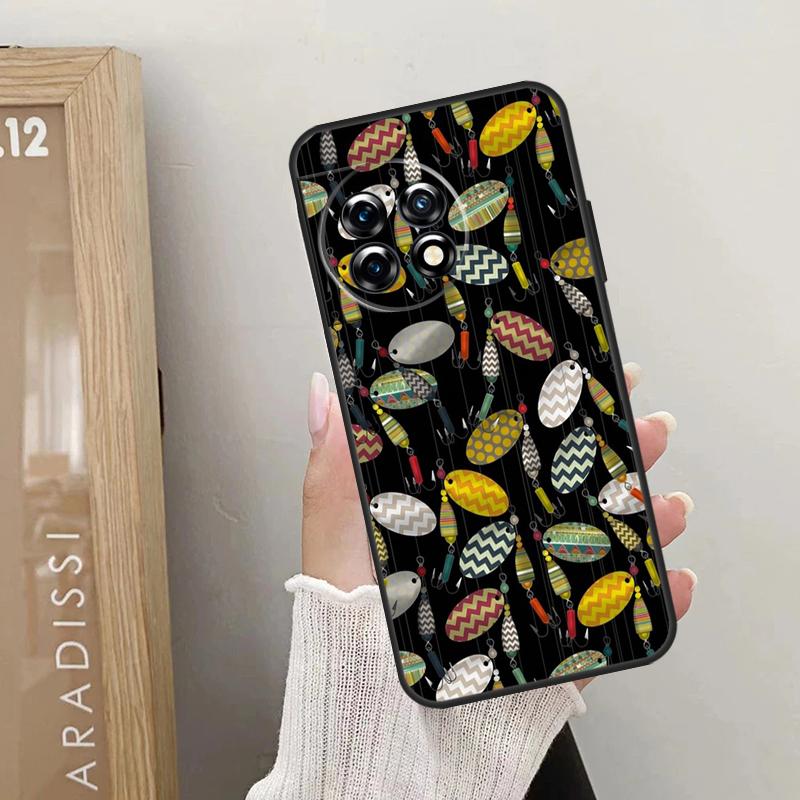 Fishing Tackle Case For OnePlus Nord CE 5 2 3 4 Lite N20 N30 OnePlus 15 13 12 10 R 13T 10T 11 9 10 Pro Cover