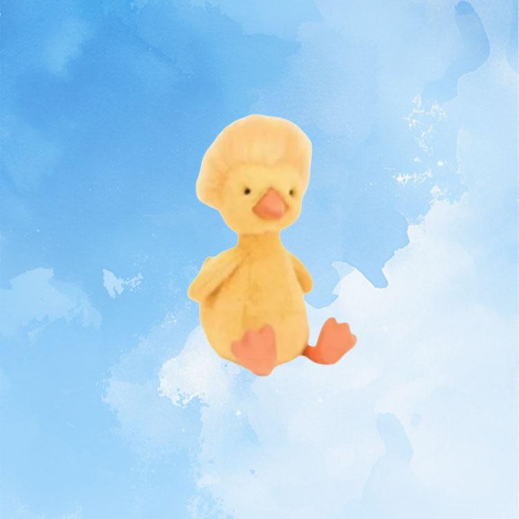 Jellycat Multi-Duck Dolls Plush Doll 26cm Height