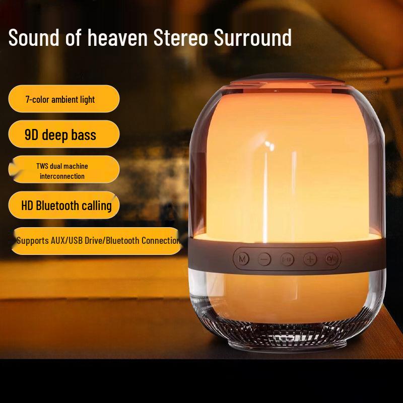 M9 Multi-Mode Bluetooth Speaker: High-Quality Sound for Home & Outdoor Use