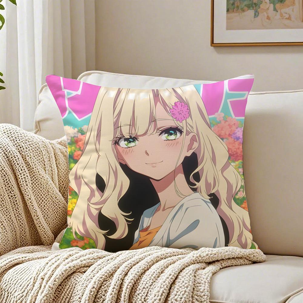 D-dimensionale Verführungskissen Anime Kissenbezug Kissenbezug Anti-Milben Wohnzimmer Sofa Dekor Kissen Raum