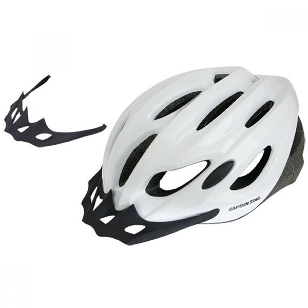 Captain Stag Y 6518 [bicYcle Helmet Vento  Vent  Soft Shell Xl Size  Approx. 60 64 Cm  White]