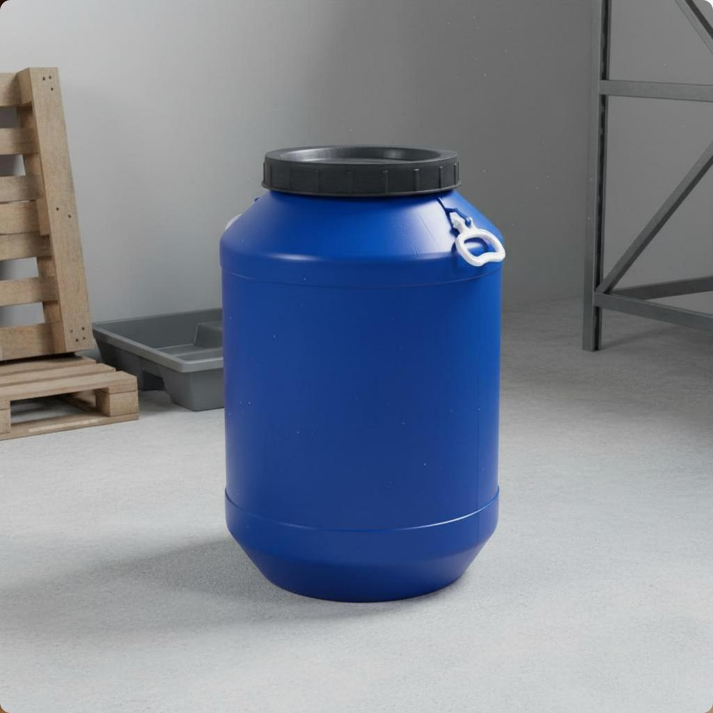60L Blue Plastic Container Watertight Fermenting Caustic-Resistant