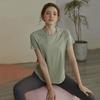 Women's High-End Quick-Dry Short-Sleeve Sports Top for Summer - Loose Fit, Breathable Yoga & Running T-Shirt
