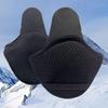 Motorcycle Helmet Ear Pads Removable Warm Earmuffs 1 Pair Cold Weather Ear Pads Windproof Earmuffs Reduce Wind Noise