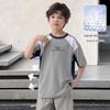 Jungen Sommer 2026 Retro Colorblock Kurzarm Sport T-Shirt