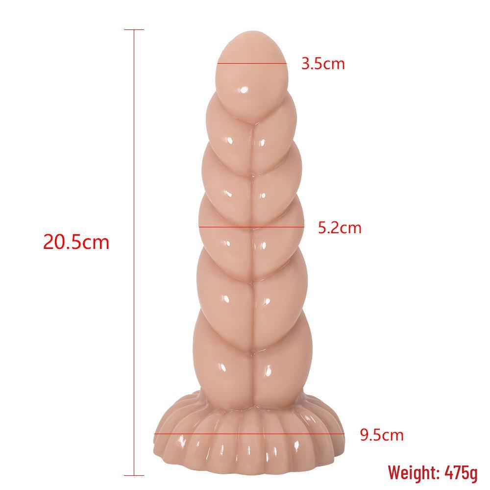 Realistic Gradient Alien Dildo Anal Plug Female Masturbator 