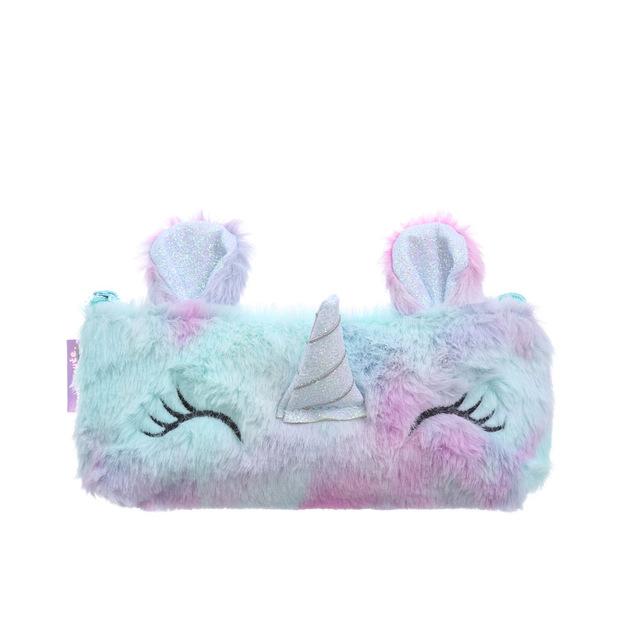 Peluche Unicorno Adorabile Astuccio Licorne Kawaii Ragazze Estuche Para Lpices per Trousse Astuccio Tela Scolastica School Cartuchera Alta Qualità