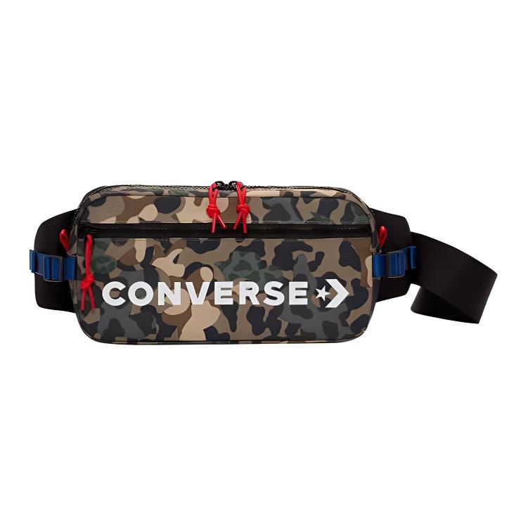 New Converse Canvas One Shoulder Crossbody Canvas Bag Fanny Pack Regular Unisex Camouflage 10006947-A02