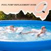 Poolpumpen-Ersatzschlauch 1,5 Zoll Durchmesser Schwimmbadpumpenschlauch 59 Zoll lang Sandfilter Zubehör Wasseranschluss