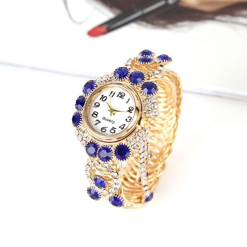 Купить 2022 Новые популярные женские часы с золотым браслетом в стиле ...