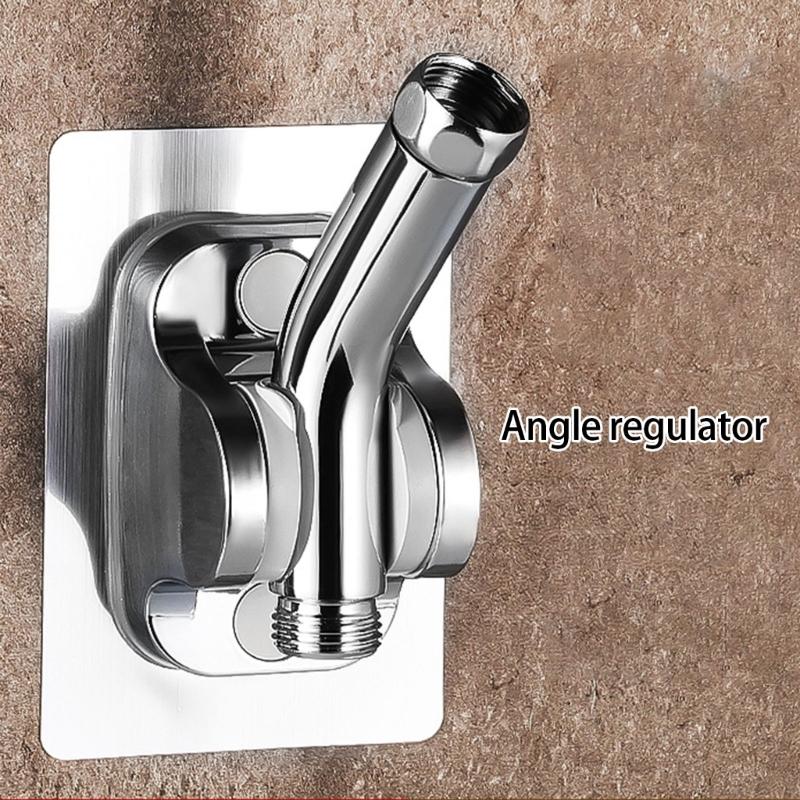 3pcs Sturdy Stainless Steel Materials Shower Head Adjustable Adapter for Handheld and Rainfalls Showers Daily Use