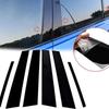 Car Pillar Posts Glossy Piano Black Decoration Fit For BMW 3 Series F30 Sedan 2012-2016 2017 2018 Window Molding Cover Stickers
