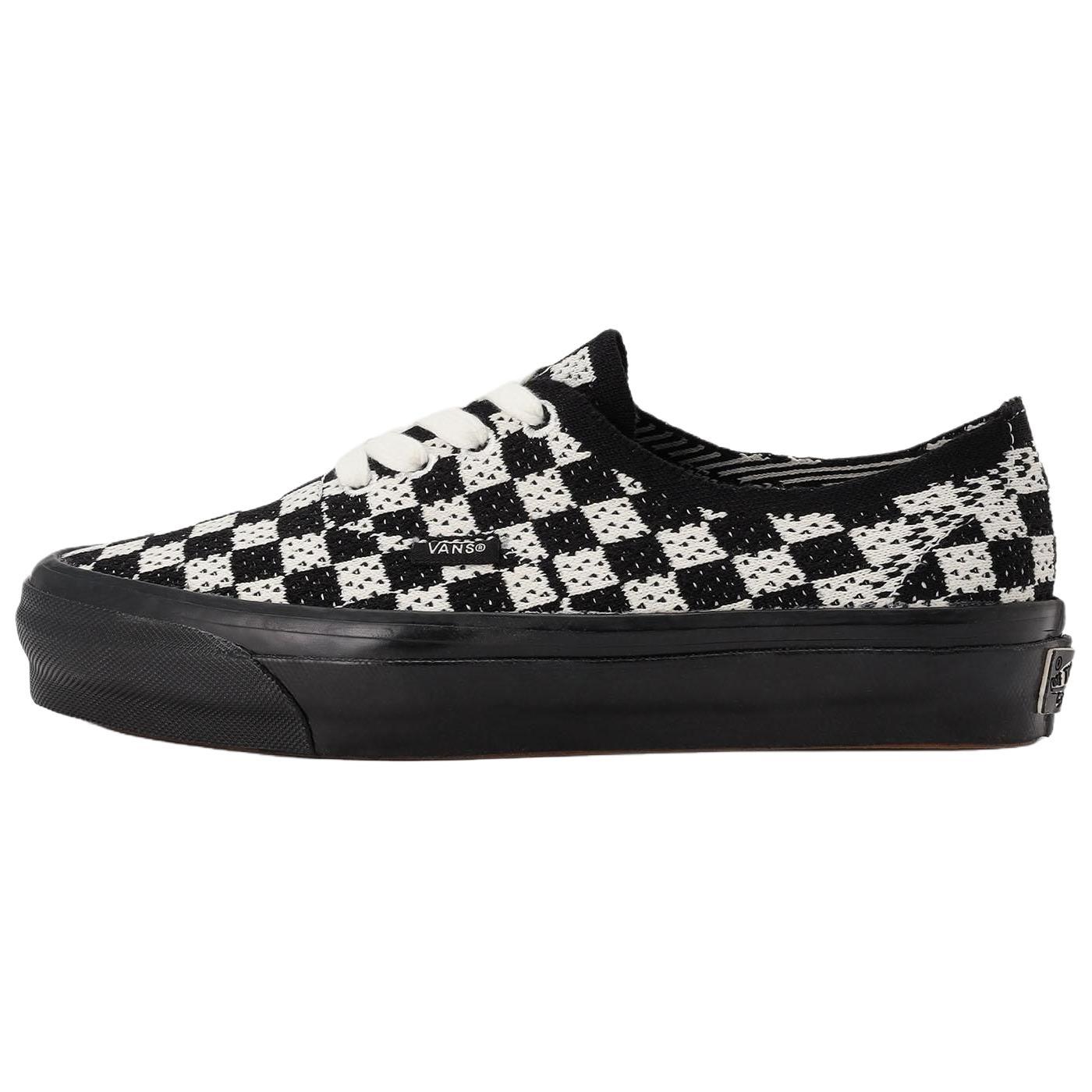 Vans Premium Authentic Checkerboard  Black Marshmallow White  Men s VN000EJC1KP EU 36