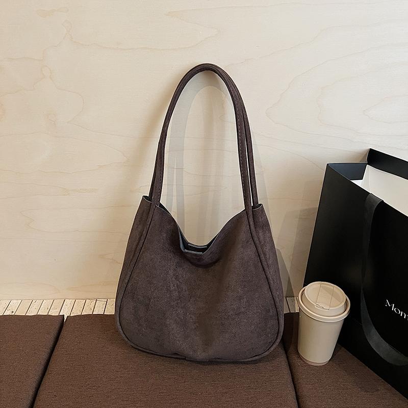 Large-capacity Soft Leather Bag Women's New Foreign-style Texture Shoulder Underarm Bag Tote Bag Women's Bag