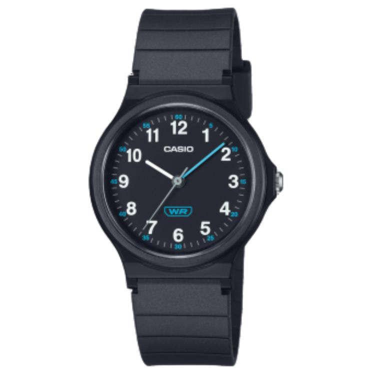 CASIO Unisex Black Watch LQ-24B-1BDF LQ-24B-1BDF Black Dial