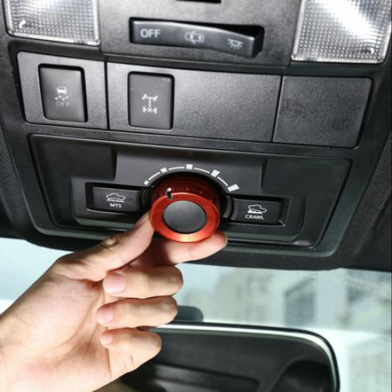 For Toyota Tacoma 2016- Red ABS Front Roof Reading Light Lamp Cover Trim