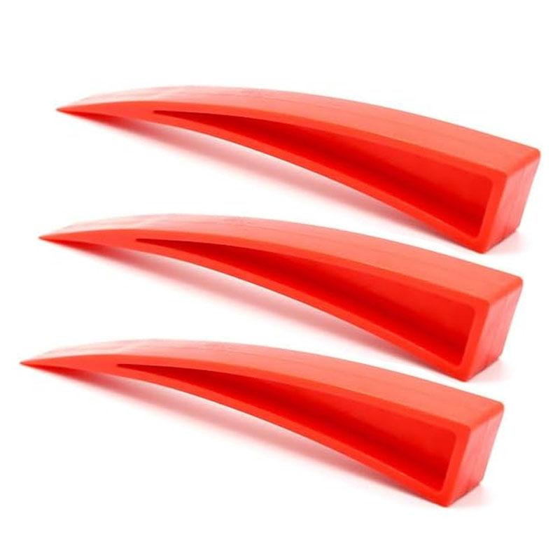 Red Car Door Wedge Panel Paintless Dent Removal Repair Hand Tool for Window Auto Wedge Pump Locksmith Thickened Door Repair